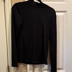 Sanctuary Black Textured Top